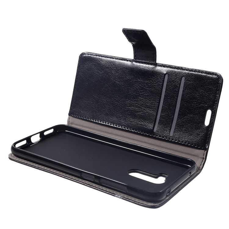Pattern Printing Stand Leather Wallet Mobile Phone Casing for Xiaomi Pocophone F1 / Poco F1 (India) - Fierce Wolf-6