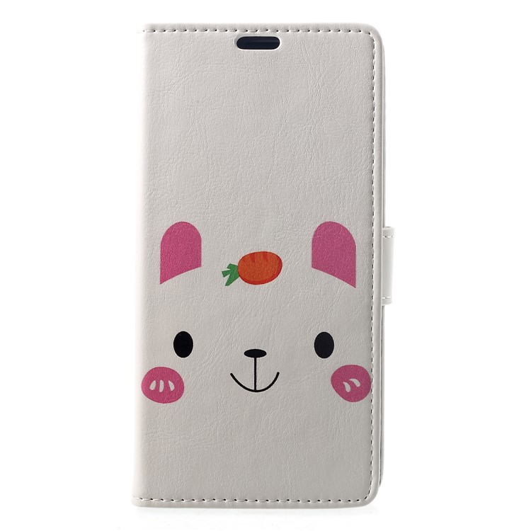 Pattern Printing Stand Leather Wallet Mobile Phone Accessory Case for Xiaomi Pocophone F1 / Poco F1 (India) - Cartoon Pattern-1