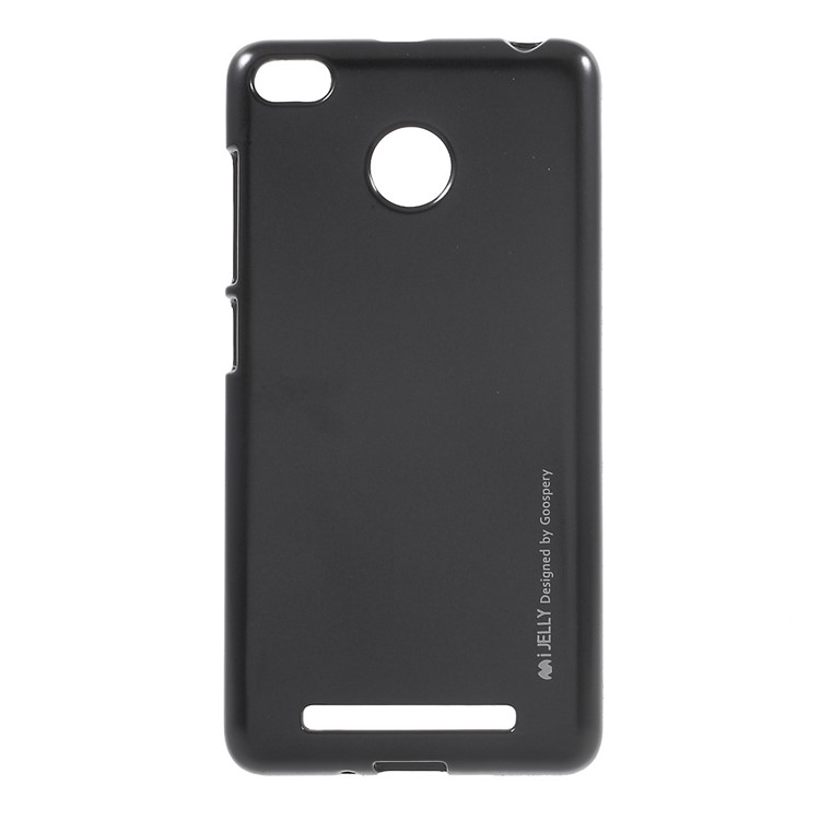 MERCURY GOOSPERY i JELLY TPU Case for Xiaomi Redmi 3 Pro - Black-1