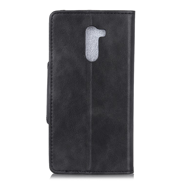 PU Leather Wallet Stand Cell Phone Case for Xiaomi Pocophone F1 / Poco F1 (India) - Black-6