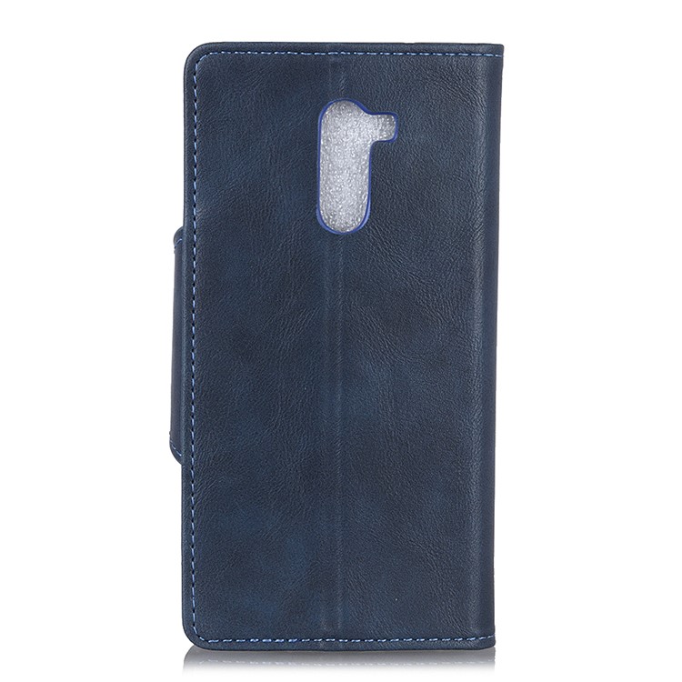 PU Leather Magnetic Flip Shell Case with Wallet for Xiaomi Pocophone F1 / Poco F1 (India) - Blue-6
