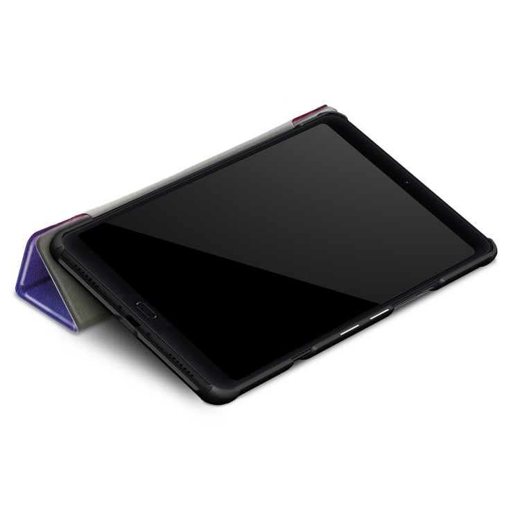 Pattern Printing Tri-fold Stand Leather Smart Shell for Xiaomi Mi Pad 4 Plus - Starry Night-8