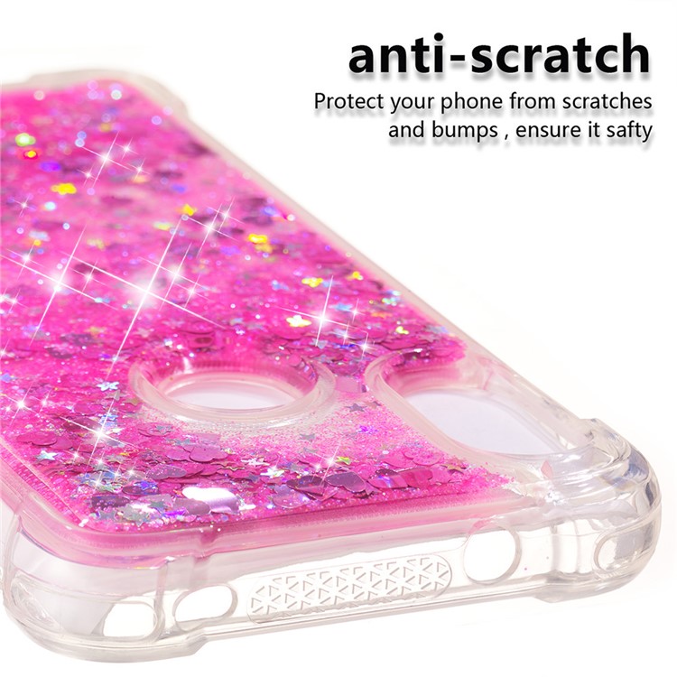 Dynamic Quicksand Shock-absorbing TPU Cover for Xiaomi Mi A2 Lite / Redmi 6 Pro - Rose-3