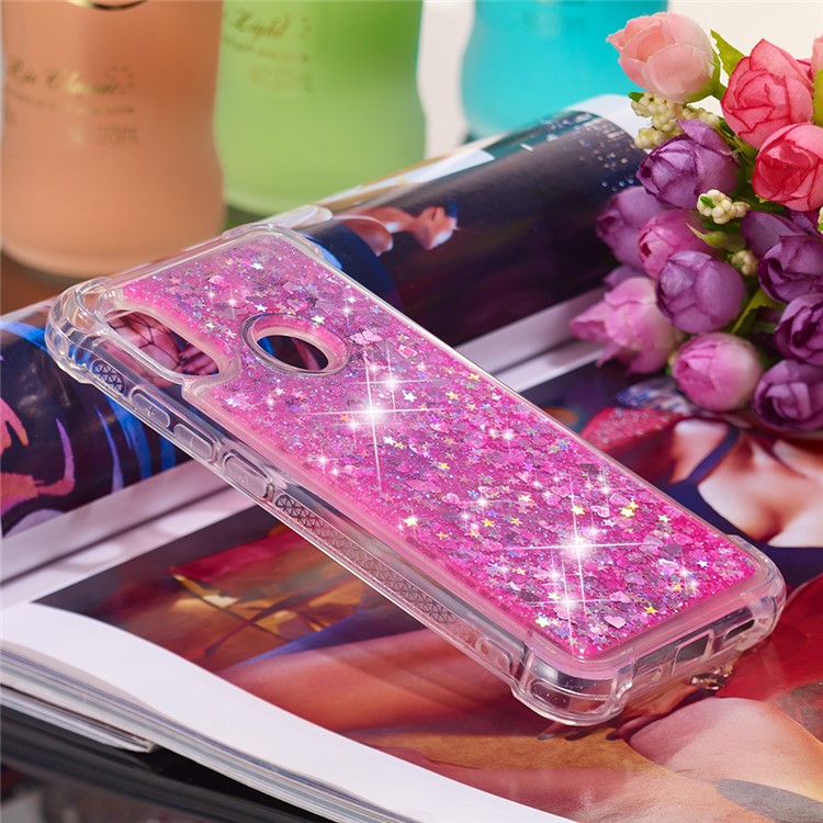 Dynamic Quicksand Shock-absorbing TPU Cover for Xiaomi Mi A2 Lite / Redmi 6 Pro - Rose-4