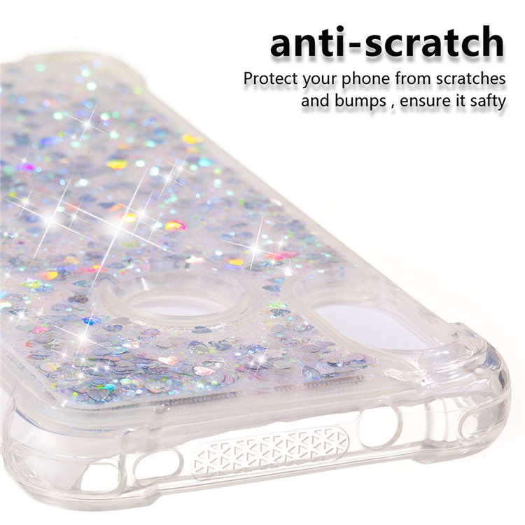 Dynamic Quicksand Shock-absorbing TPU Shell for Xiaomi Mi A2 Lite / Redmi 6 Pro - Silver-3
