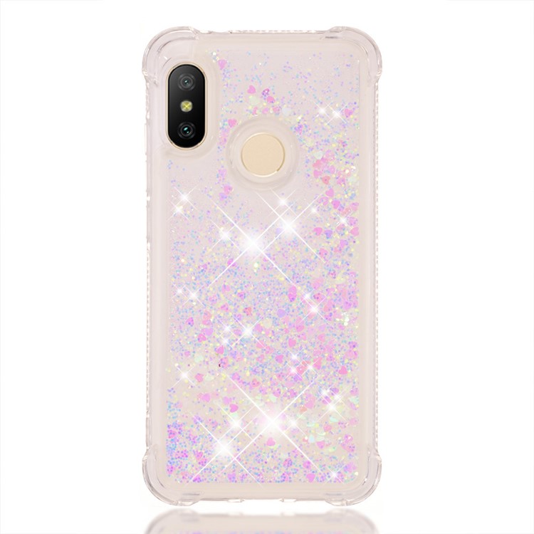 Dynamic Quicksand Shock-absorbing TPU Back Cover for Xiaomi Mi A2 Lite / Redmi 6 Pro - Multi-color-6