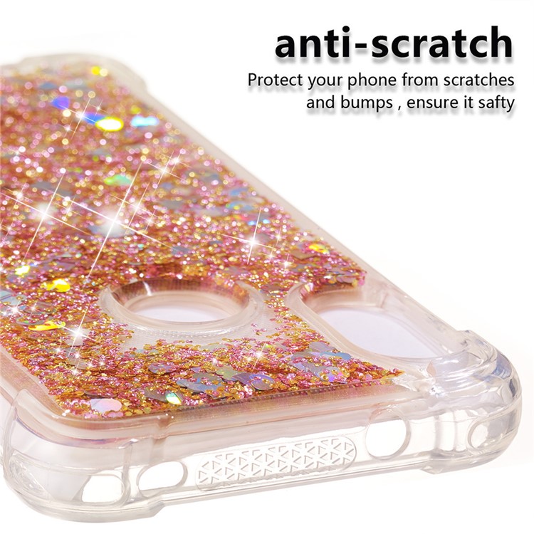Dynamic Quicksand Anti-scratch TPU Phone Cover for Xiaomi Mi A2 Lite / Redmi 6 Pro - Gold-3
