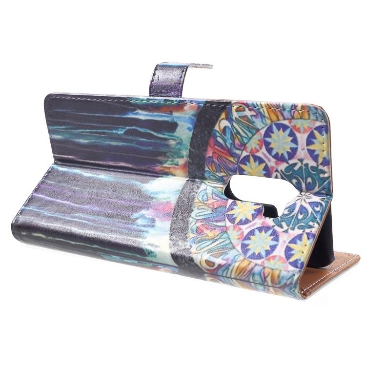 Pattern Printing PU Leather Stand Mobile Flip Casing for Xiaomi Pocophone F1 / Poco F1 (India) - Dream Catcher-4