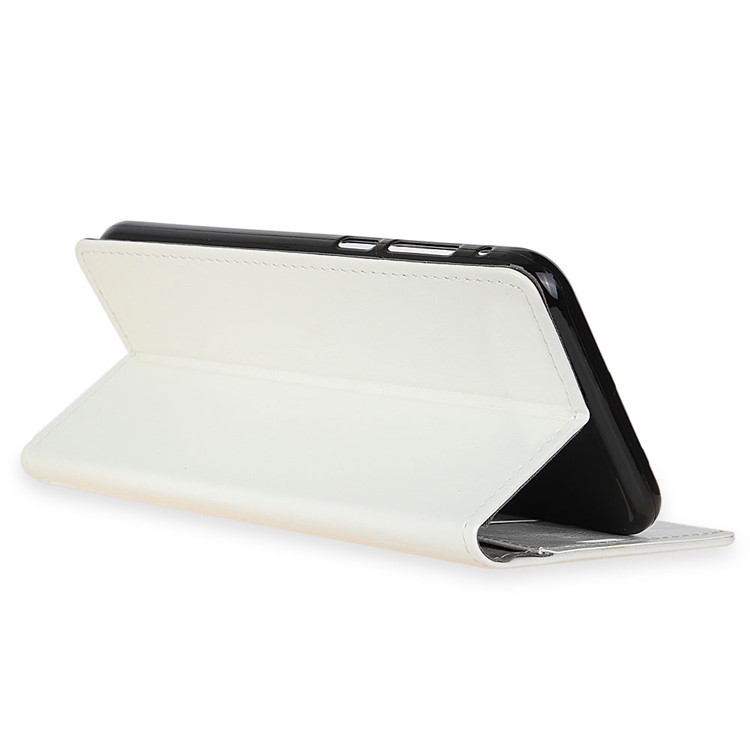 Crazy Horse Texture Wallet PU Leather Cover with Stand for Xiaomi Pocophone F1 / Poco F1 (India) - White-6