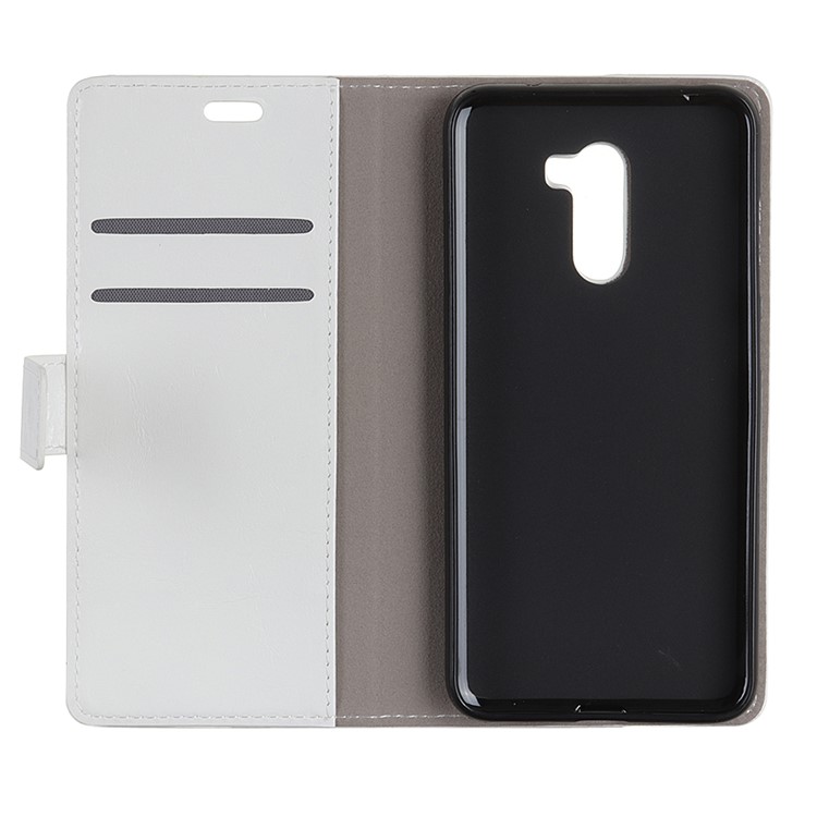 Crazy Horse Texture Wallet PU Leather Cover with Stand for Xiaomi Pocophone F1 / Poco F1 (India) - White-8
