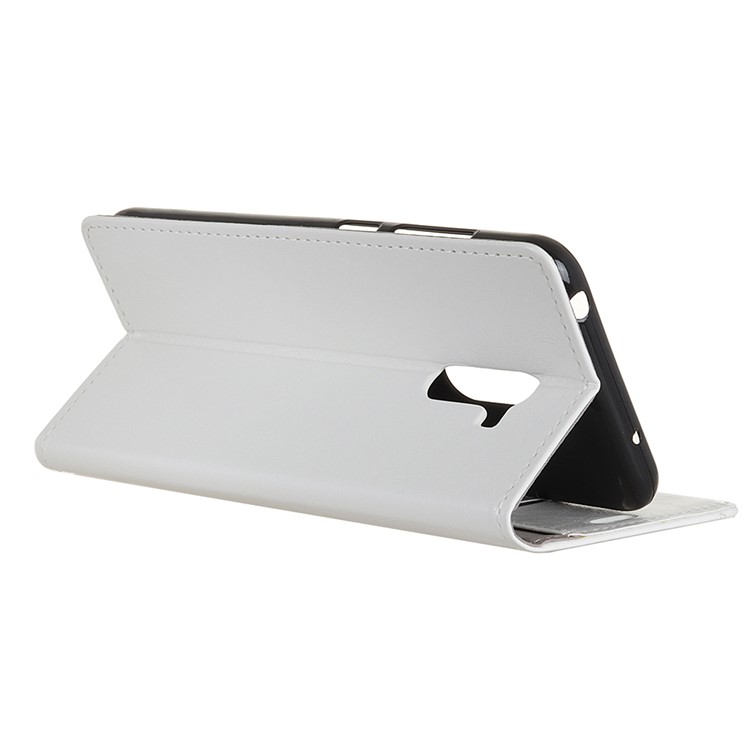 Crazy Horse Texture Wallet PU Leather Cover with Stand for Xiaomi Pocophone F1 / Poco F1 (India) - White-9