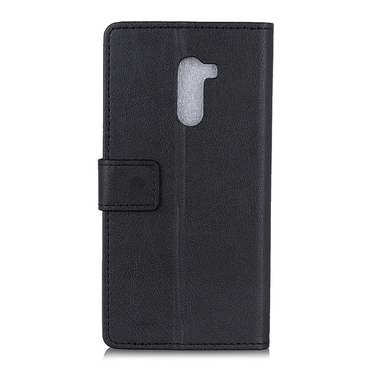 PU Leather Wallet Stand Phone Case for Xiaomi Pocophone F1 / Poco F1 (India) - Black-7