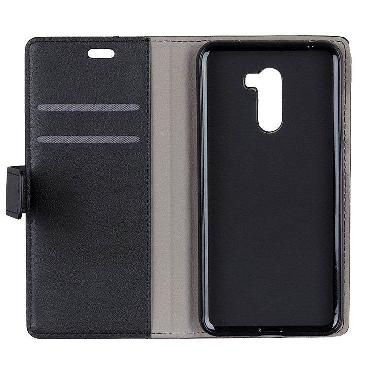 PU Leather Wallet Stand Phone Case for Xiaomi Pocophone F1 / Poco F1 (India) - Black-8