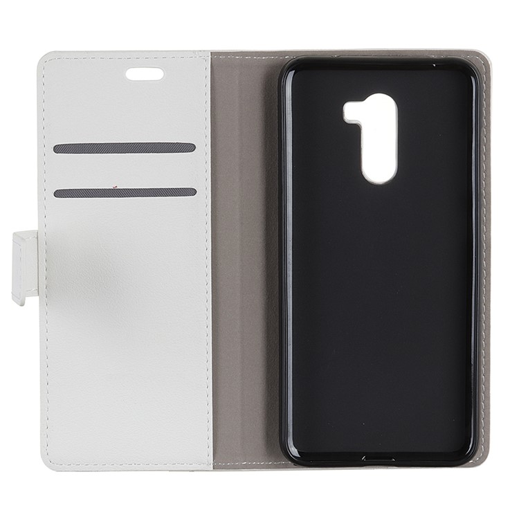 PU Leather Wallet Stand Phone Cover for Xiaomi Pocophone F1 / Poco F1 (India) - White-8