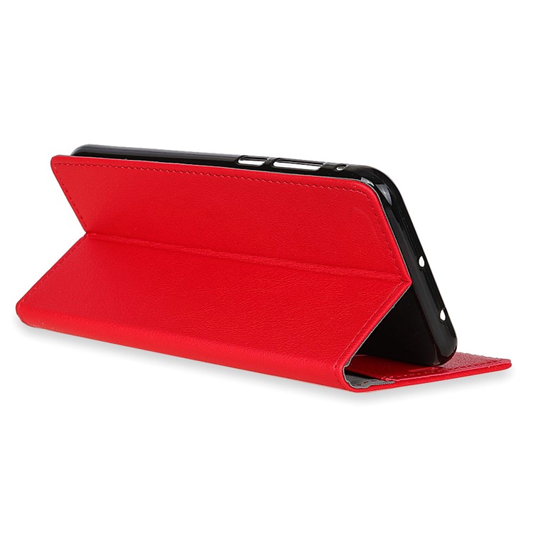 PU Leather Wallet Magnetic Phone Shell for Xiaomi Pocophone F1 / Poco F1 (India) - Red-6