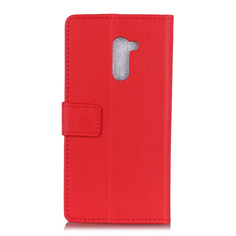 PU Leather Wallet Magnetic Phone Shell for Xiaomi Pocophone F1 / Poco F1 (India) - Red-7