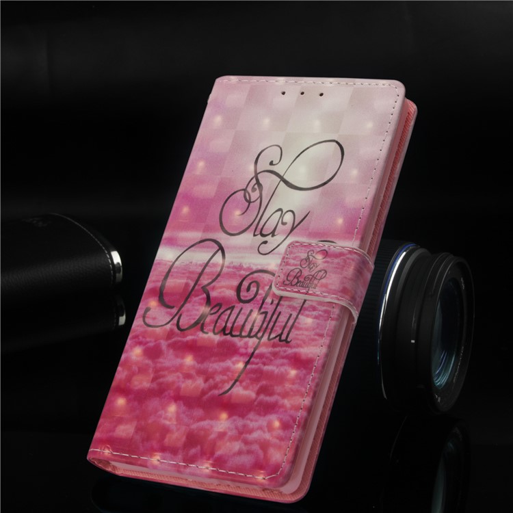 Pattern Printing PU Leather Wallet Accessory Case for Xiaomi Pocophone F1 / Poco F1 (India) - Stay Beautiful-9