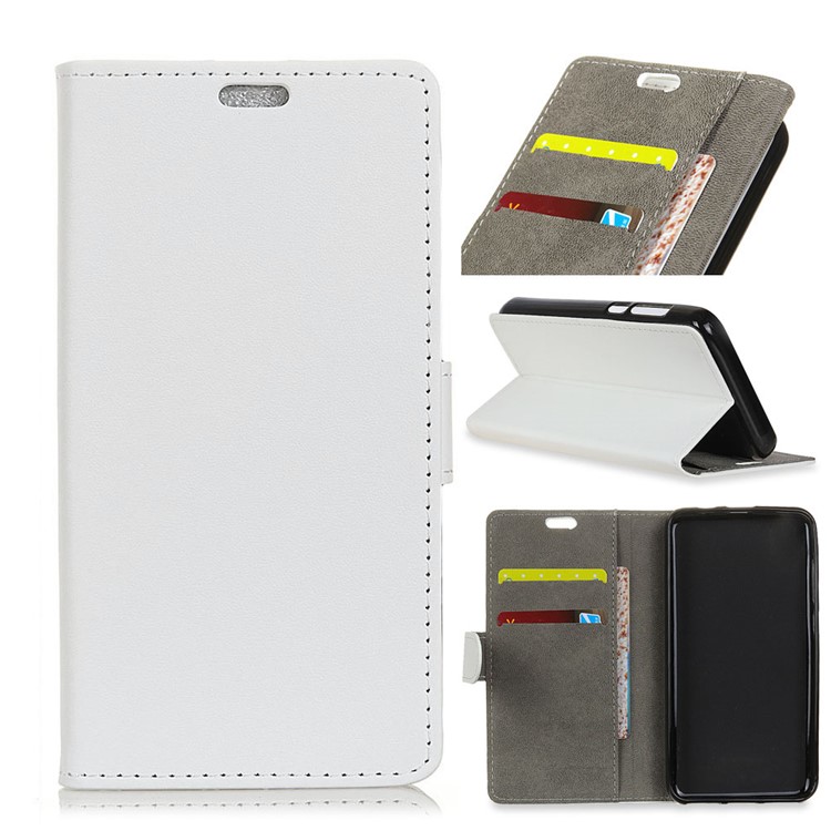 Wallet Leather Stand Cover for Xiaomi Pocophone F1 / Poco F1 in India - White-1