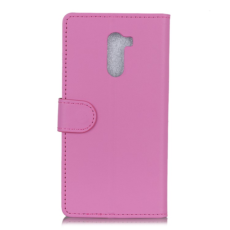 Leather Stand Case with Card Slots for Xiaomi Pocophone F1 / Poco F1 in India - Rose-3