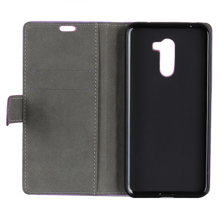 Wallet Leather Case with Stand for Xiaomi Pocophone F1 / Poco F1 in India - Purple-4