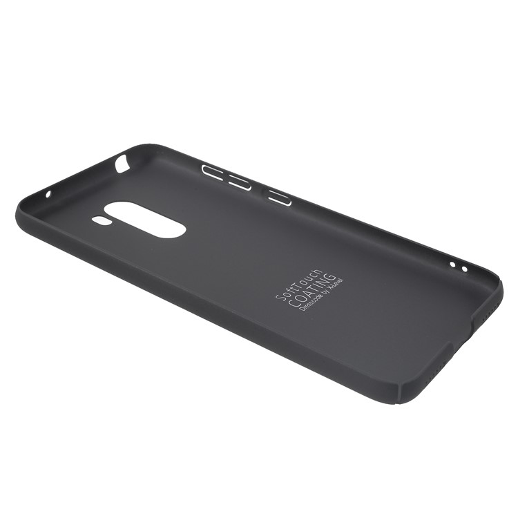 X-LEVEL Knight Series Matte PC Case Cover for Xiaomi Pocophone F1 Poco F1 (India) - Black-6