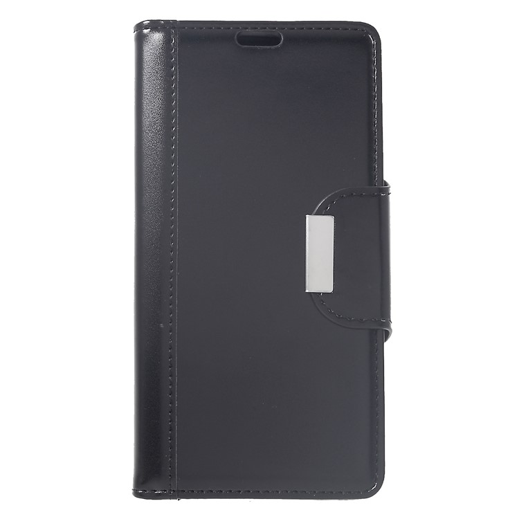 Flip Wallet PU Leather Stand Cover for Xiaomi Pocophone F1 / Poco F1 (India) - Black-1