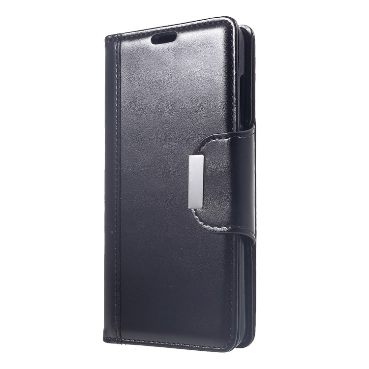 Flip Wallet PU Leather Stand Cover for Xiaomi Pocophone F1 / Poco F1 (India) - Black-3