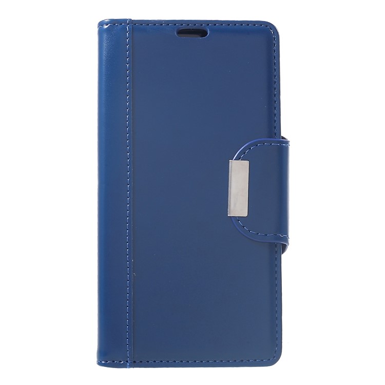 Flip Wallet PU Leather Stand Shell for Xiaomi Pocophone F1 / Poco F1 (India) - Blue-1