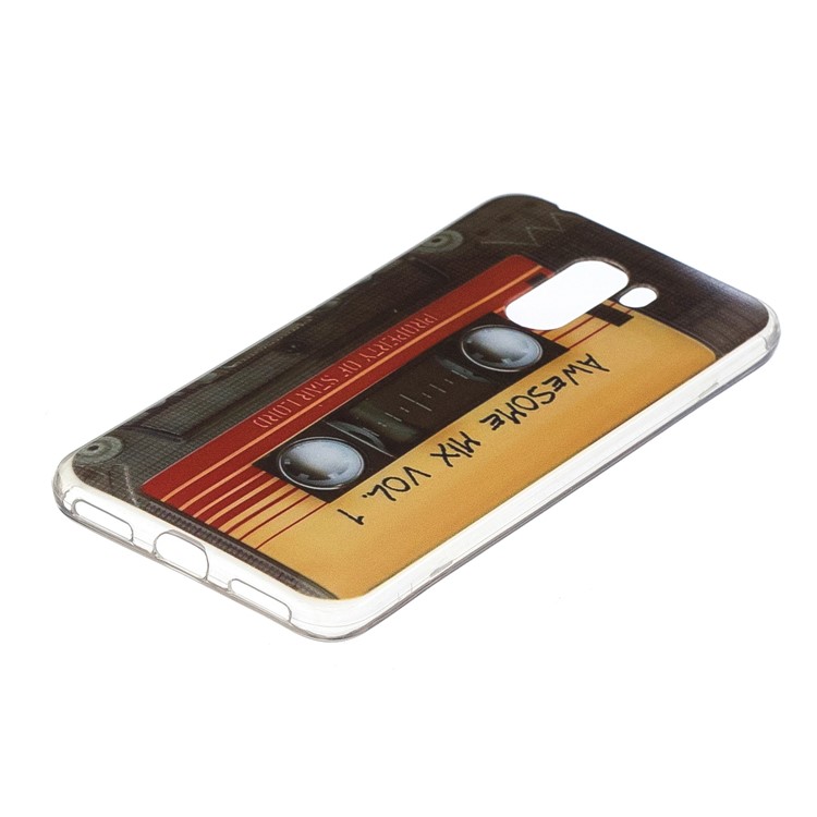 Pattern Printing Soft TPU Protection Cover for Xiaomi Pocophone F1 / Poco F1 (India) - Tape-2