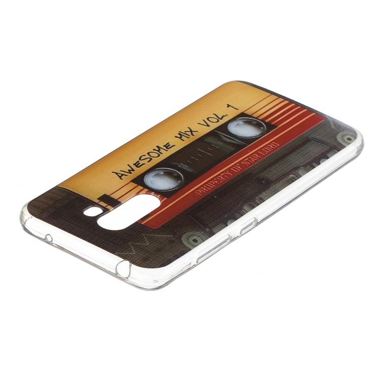 Pattern Printing Soft TPU Protection Cover for Xiaomi Pocophone F1 / Poco F1 (India) - Tape-3