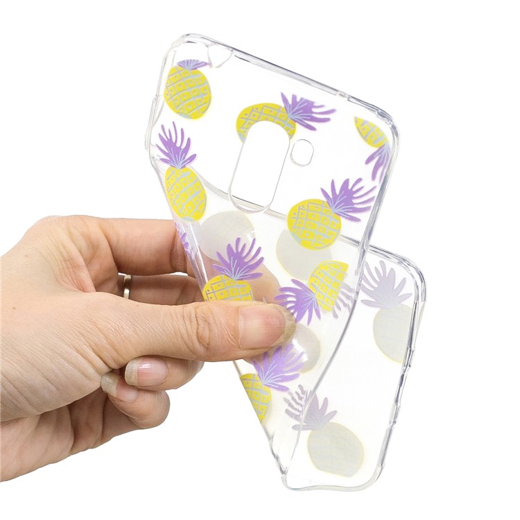 Pattern Printing Soft TPU Phone Cover Accessory for Xiaomi Pocophone F1 / Poco F1 (India) - Pineapple-4