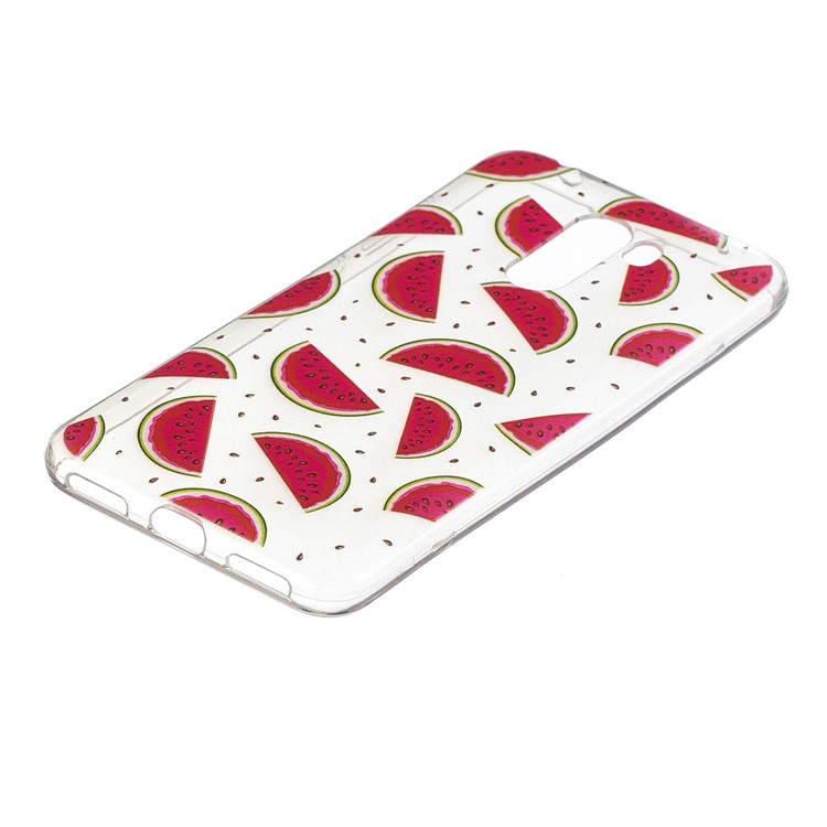 Pattern Printing Soft TPU Back Casing for Xiaomi Pocophone F1 / Poco F1 (India) - Watermelon-2