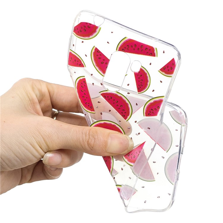 Pattern Printing Soft TPU Back Casing for Xiaomi Pocophone F1 / Poco F1 (India) - Watermelon-4