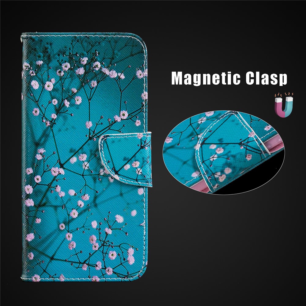 Pattern Printing PU Leather Protection Cell Phone Casing for Xiaomi Pocophone F1 / Poco F1 (India) - Wintersweet-10