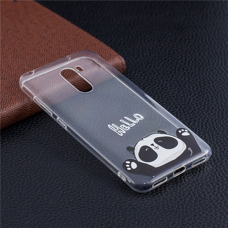 Pattern Printing Soft TPU Cover for Xiaomi Pocophone F1 / Poco F1 (India) - Hello-6