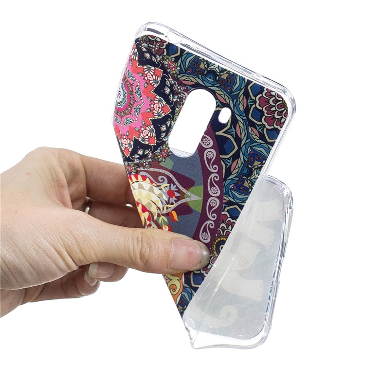 Pattern Printing Soft TPU Shell for Xiaomi Pocophone F1 / Poco F1 (India) - Lovely Elephant-5