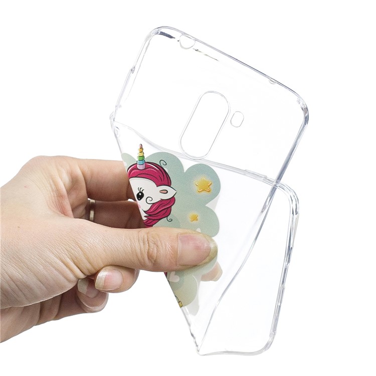 Pattern Printing Soft TPU Casing for Xiaomi Pocophone F1 / Poco F1 (India) - Unicorn-5