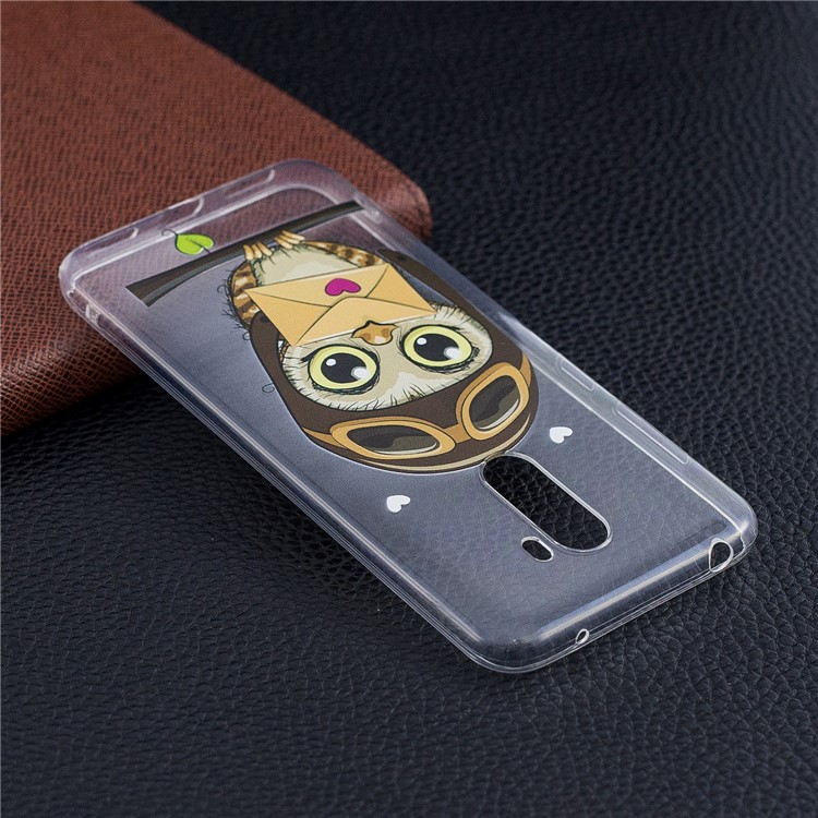 Pattern Printing Soft TPU Back Case for Xiaomi Pocophone F1 / Poco F1 (India) - Cute Owl-7