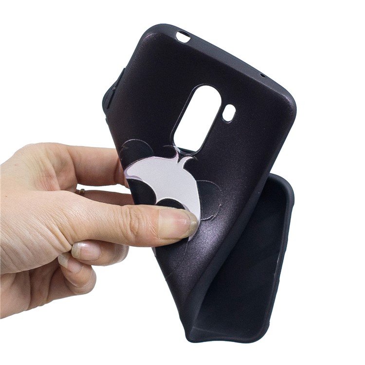 Pattern Printing Embossment Soft TPU Cover for Xiaomi Pocophone F1 / Poco F1 (India) - Cute Panda-5