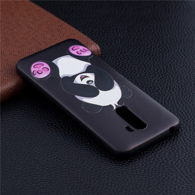 Pattern Printing Embossment Soft TPU Cover for Xiaomi Pocophone F1 / Poco F1 (India) - Cute Panda-7