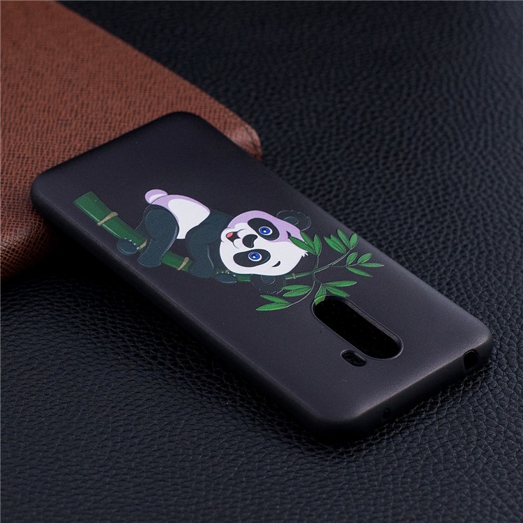 Pattern Printing Embossment Soft TPU Casing for Xiaomi Pocophone F1 / Poco F1 (India) - Panda Pattern-7