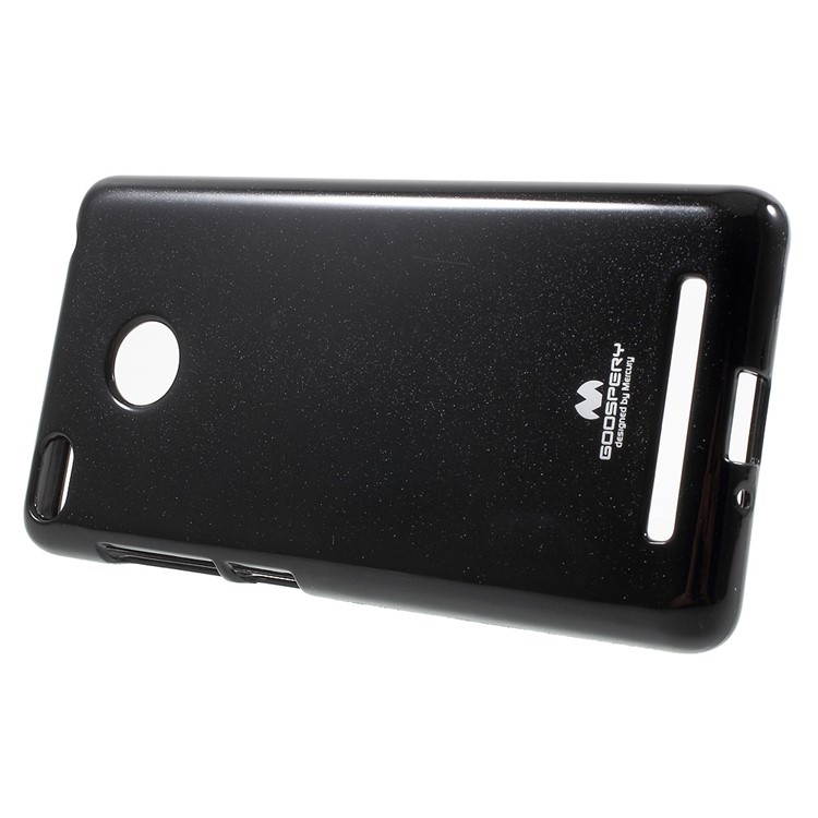 MERCURY GOOSPERY for Xiaomi Redmi 3s Glitter Powder Gel TPU Case - Black-2