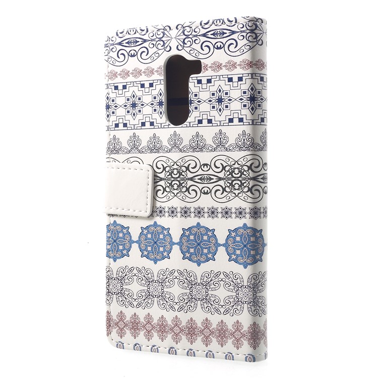Pattern Printing Wallet Stand Leather Phone Cover for Xiaomi Pocophone F1 / Poco F1 (India) - Ethnic Pattern-2