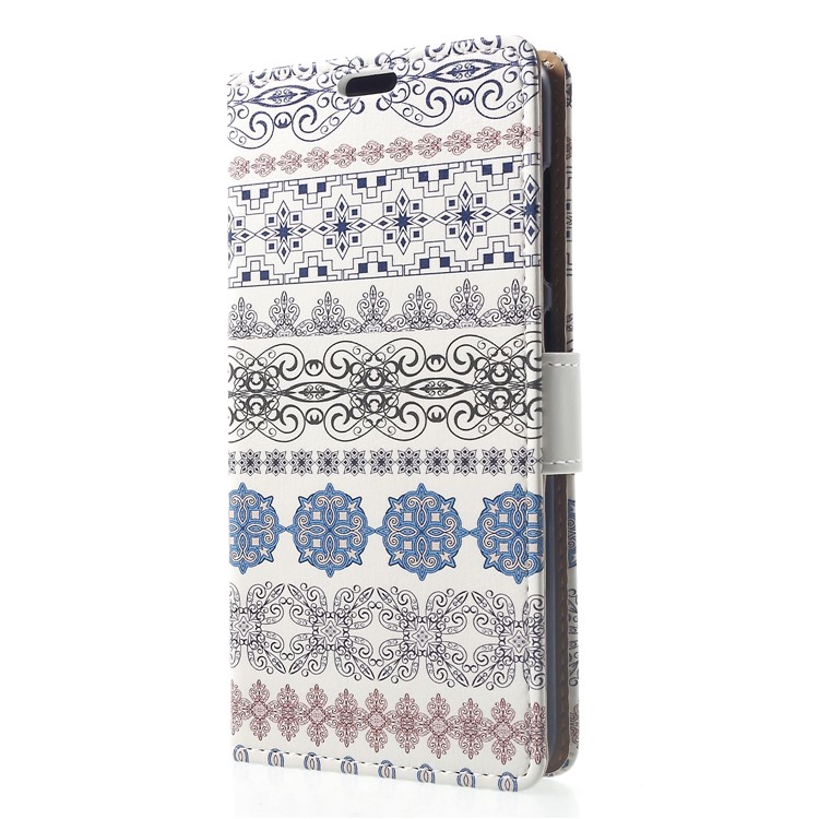 Pattern Printing Wallet Stand Leather Phone Cover for Xiaomi Pocophone F1 / Poco F1 (India) - Ethnic Pattern-3