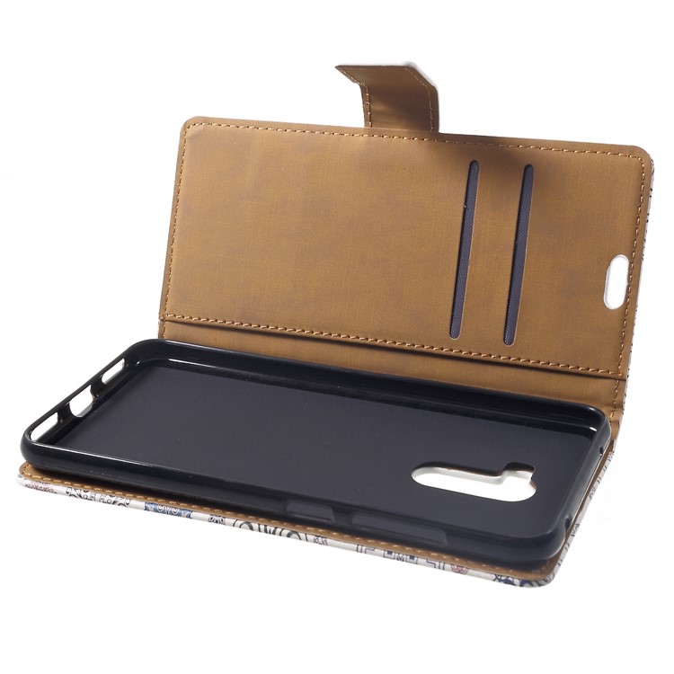 Pattern Printing Wallet Stand Leather Phone Cover for Xiaomi Pocophone F1 / Poco F1 (India) - Ethnic Pattern-5