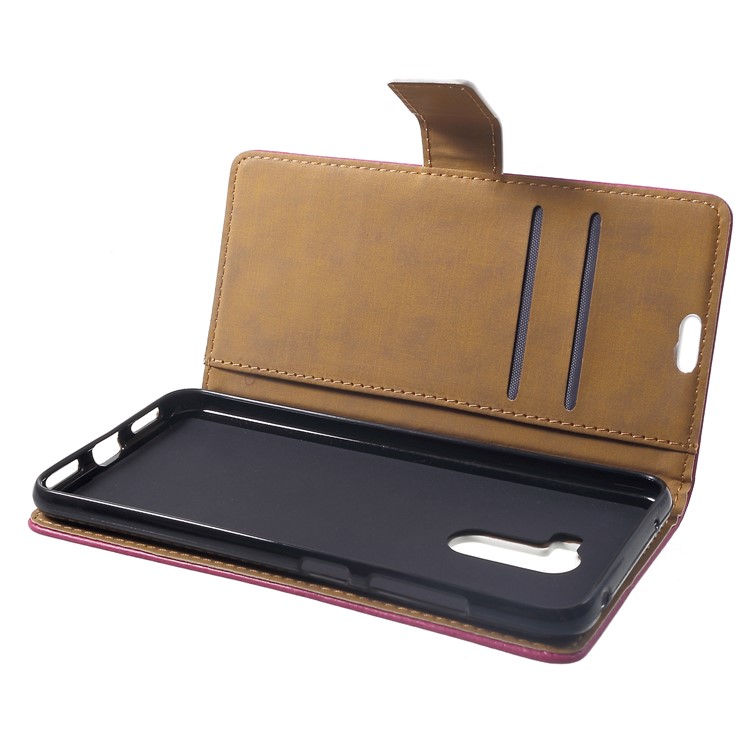 Pattern Printing Wallet Stand Leather Smartphone Case for Xiaomi Pocophone F1 / Poco F1 (India) - Lovely Little Owls-5