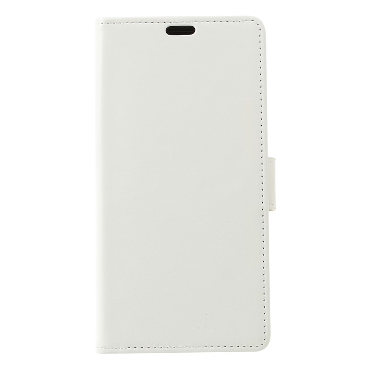 Crazy Horse Wallet Leather Stand Cover Accessory for Xiaomi Pocophone F1 / Poco F1 (India) - White-1
