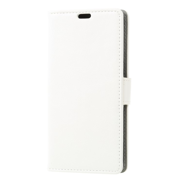 Crazy Horse Wallet Stand Leather Flip Protection Shell for Xiaomi Pocophone F1 / Poco F1 (India) - White-3