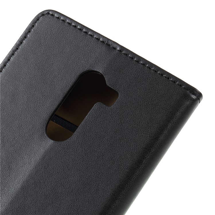 Wallet Stand Flip Leather Phone Cover for Xiaomi Pocophone F1/Poco F1 (India) - Black-8