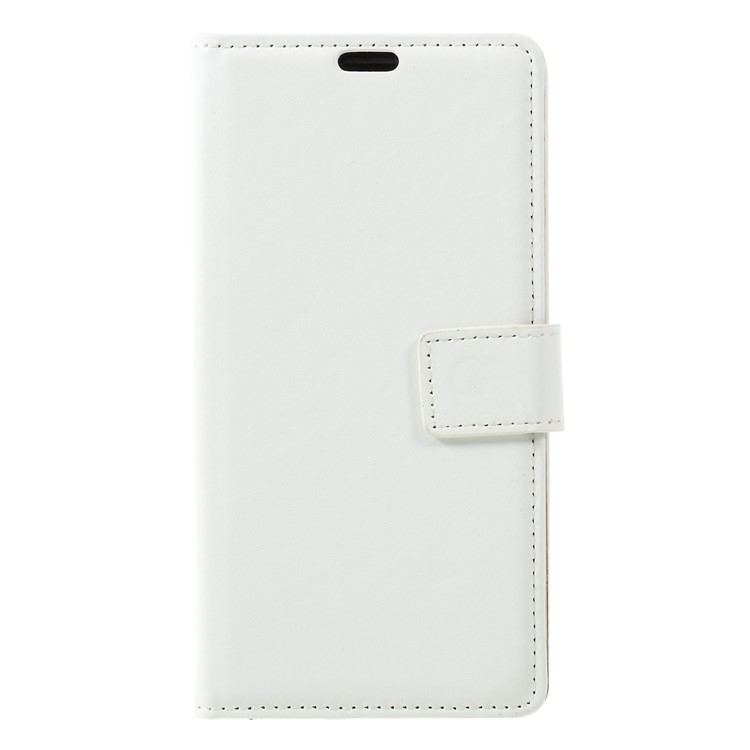 Wallet Stand Flip Leather Phone Protective Casing for Xiaomi Pocophone F1/Poco F1 (India) - White-1